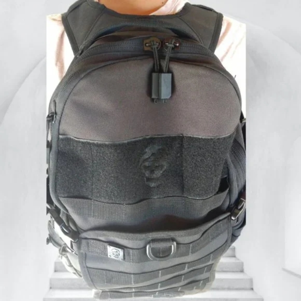 Black Opard Daypack Tactical Backpack men's outdoors urban bug out bag - Picture 3 of 14
